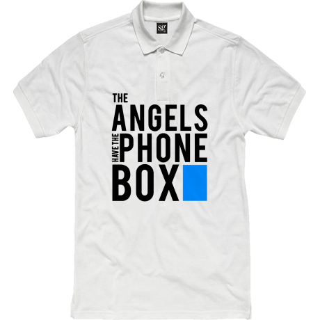 Polo damskie „The Angels Have The Phone Box”