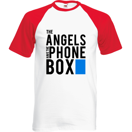 Koszulka bejsbolówka „The Angels Have The Phone Box”