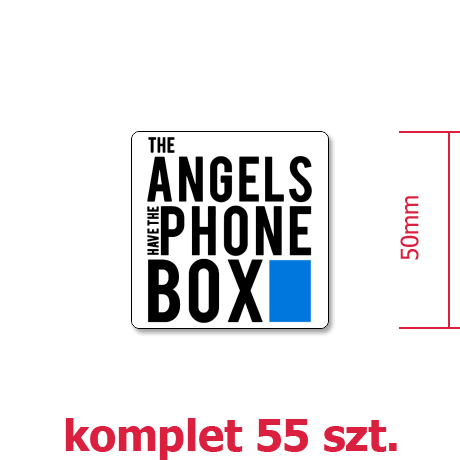 Wlepka „The Angels Have The Phone Box”