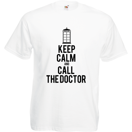 Koszulka „Keep Calm and Call the Doctor”