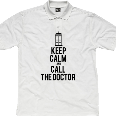 Polo „Keep Calm and Call the Doctor”