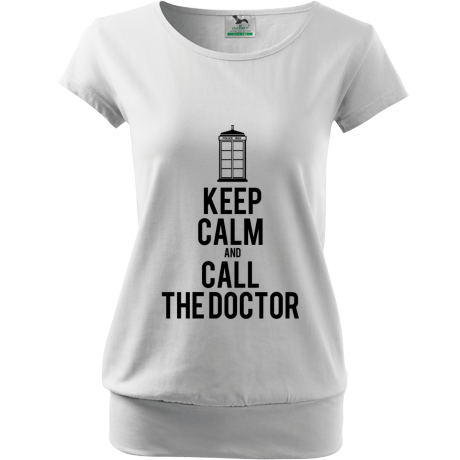Koszulka City „Keep Calm and Call the Doctor”