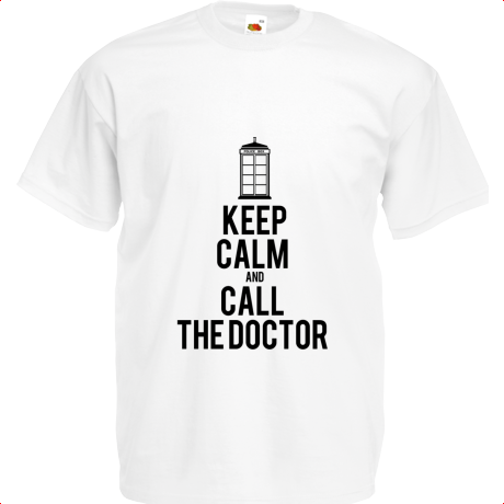Koszulka dziecięca „Keep Calm and Call the Doctor”