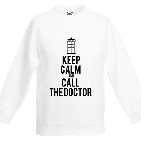 Bluza dziecięca „Keep Calm and Call the Doctor”
