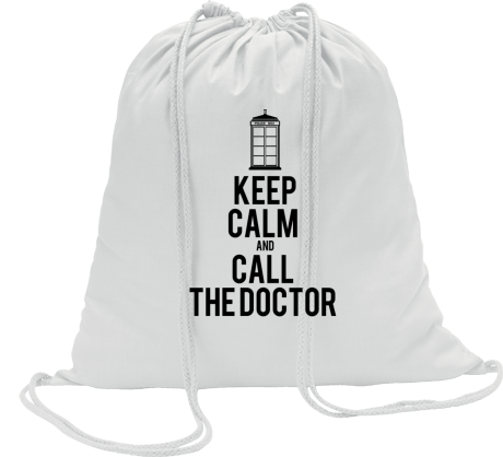 Worko-plecak „Keep Calm and Call the Doctor”