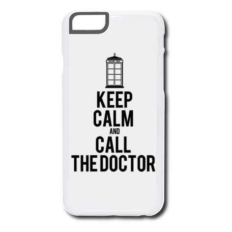 Etui na iPhone „Keep Calm and Call the Doctor”