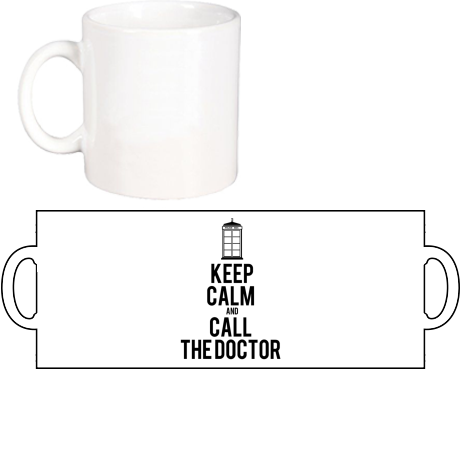 Kubek „Keep Calm and Call the Doctor”