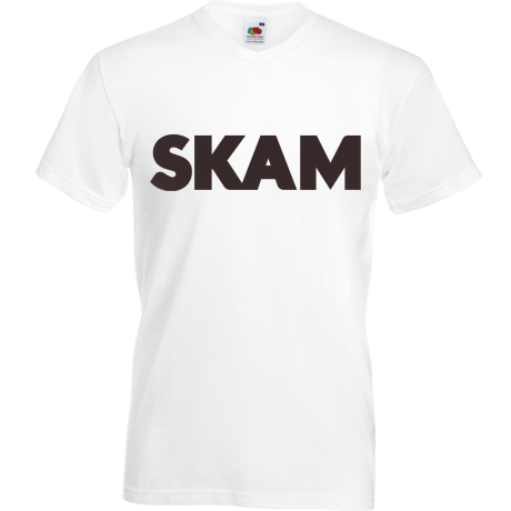 Koszulka w serek „Skam Logo”