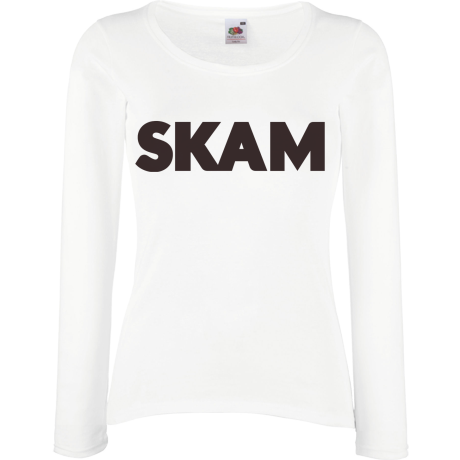Koszulka damska z długim rękawem „Skam Logo”