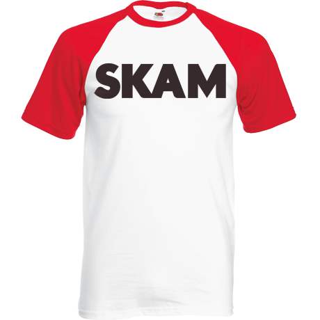 Koszulka bejsbolówka „Skam Logo”