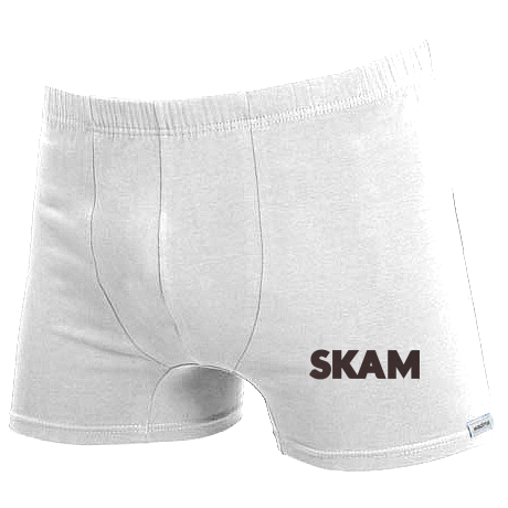 Bokserki „Skam Logo”