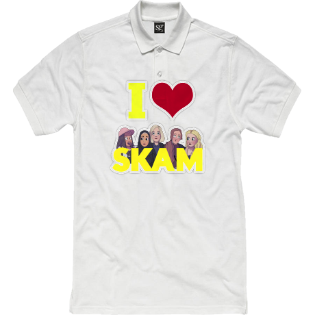 Polo damskie „I love Skam”