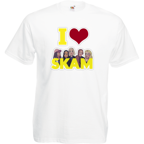 Koszulka „I love Skam”