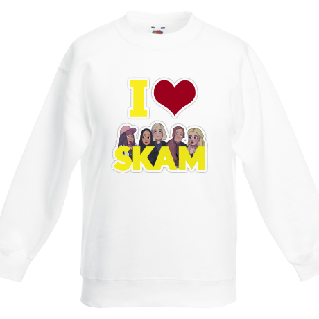 Bluza dziecięca „I love Skam”