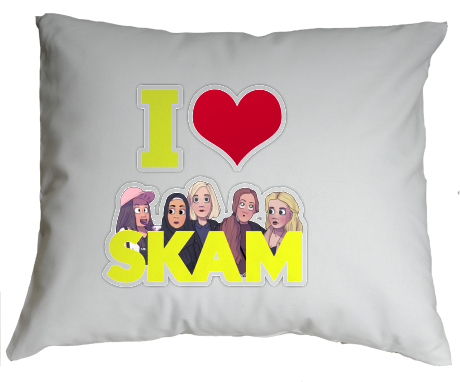 Poduszka „I love Skam”