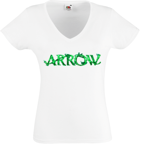 Koszulka damska w serek „Arrow Logo”