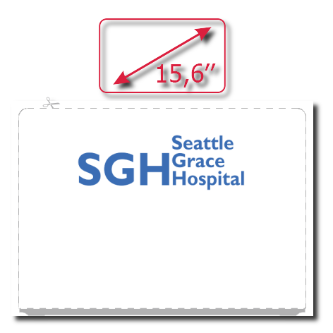 Naklejka na laptop „Seattle Grace Hospital”