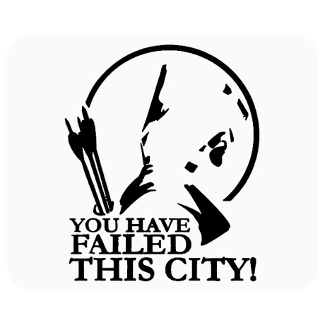 Podkładka pod mysz „Failed This City”