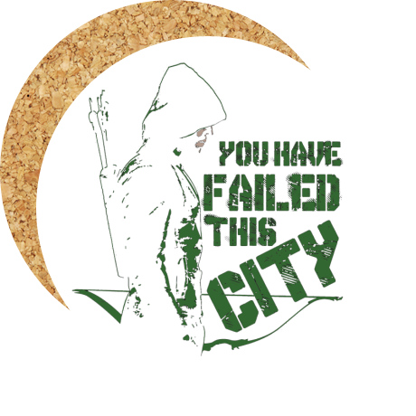 Podkładka pod kubek „You Have Failed This City”