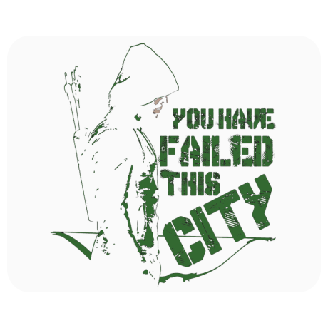 Podkładka pod mysz „You Have Failed This City”