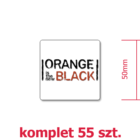 Wlepka „Orange Is the New Black”