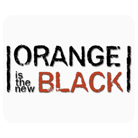 Podkładka pod mysz „Orange Is the New Black”