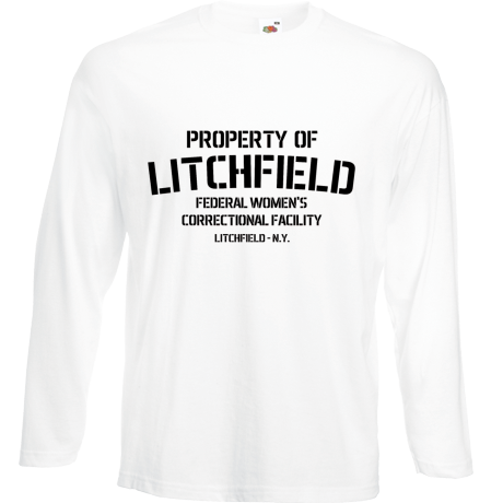 Koszulka z długim rękawem „Property Of Litchfield”