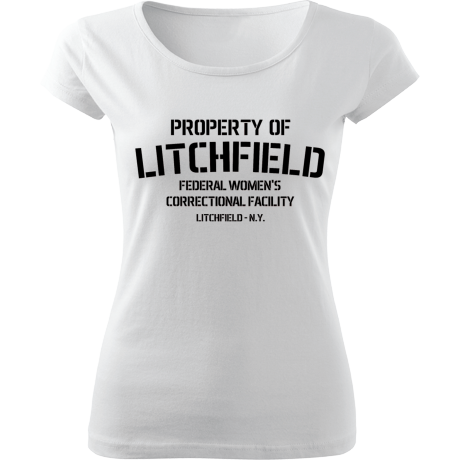 Koszulka damska fit „Property Of Litchfield”