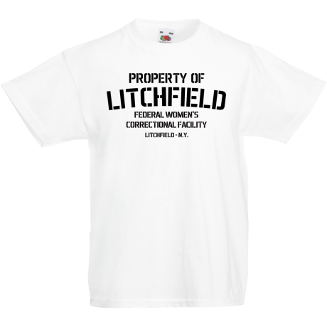 Koszulka dla malucha „Property Of Litchfield”