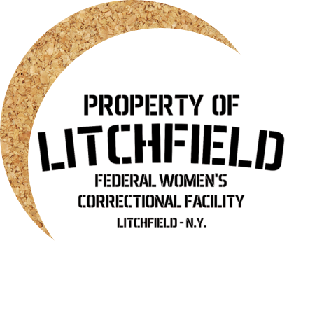 Podkładka pod kubek „Property Of Litchfield”