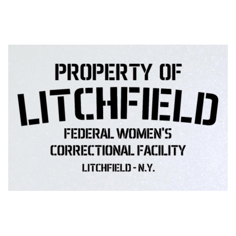 Blacha „Property Of Litchfield”