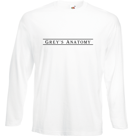 Koszulka z długim rękawem „Grey’s Anatomy Title”