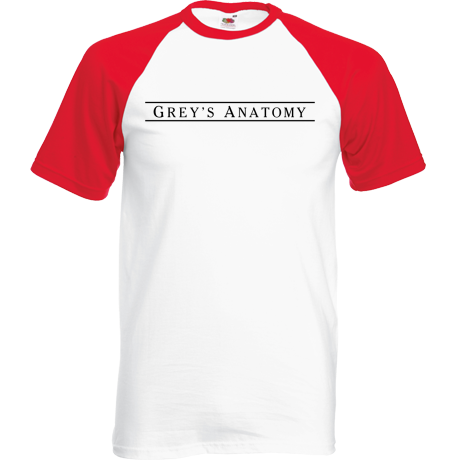 Koszulka bejsbolówka „Grey’s Anatomy Title”