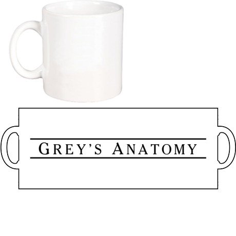 Kubek „Grey’s Anatomy Title”