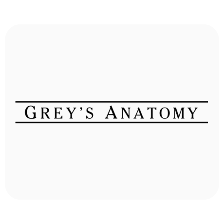 Podkładka pod mysz „Grey’s Anatomy Title”