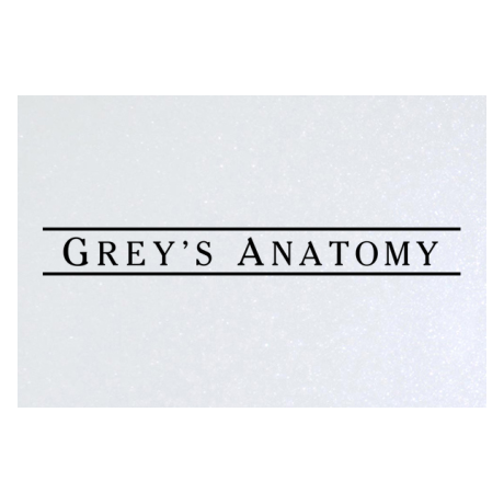 Blacha „Grey’s Anatomy Title”
