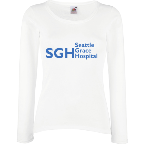 Koszulka damska z długim rękawem „Seattle Grace Hospital”