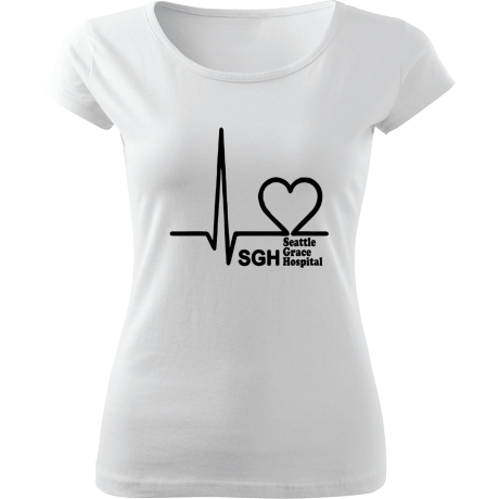 Koszulka damska fit „SGH Logo”