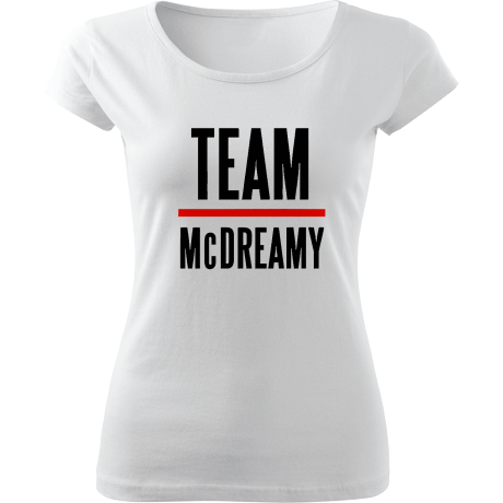 Koszulka damska fit „Team McDreamy”