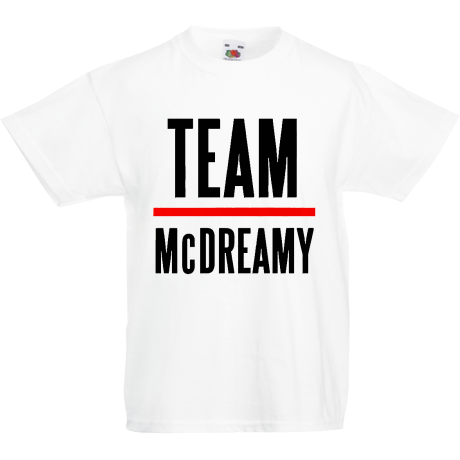 Koszulka dla malucha „Team McDreamy”