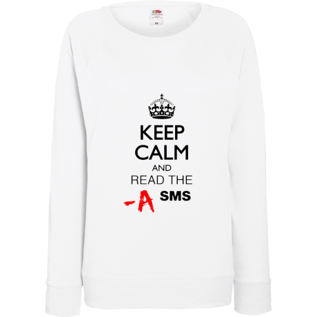 Bluza damska „Keep Calm and Read the SMS”