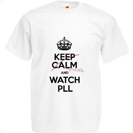 Koszulka dziecięca „Keep Calm and Watch PLL”