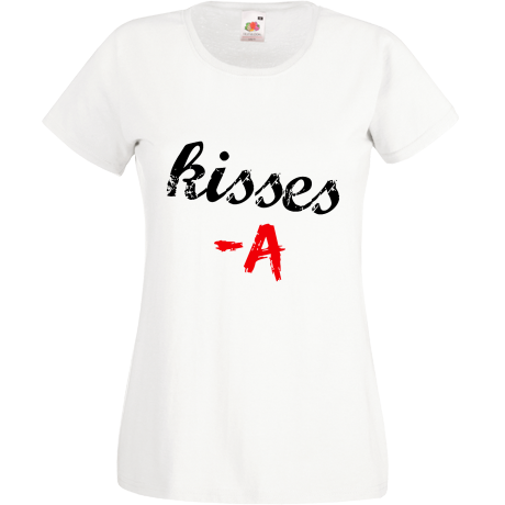 Koszulka damska „Kisses A”