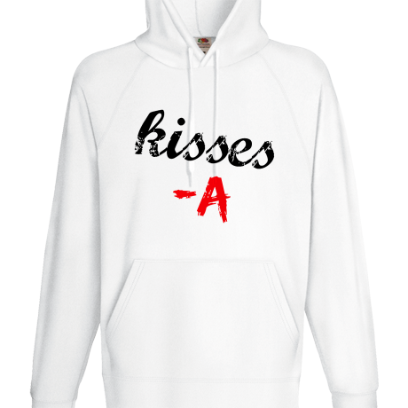 Bluza z kapturem „Kisses A”
