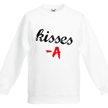 Bluza dziecięca „Kisses A”