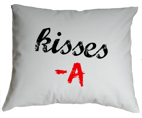Poduszka „Kisses A”