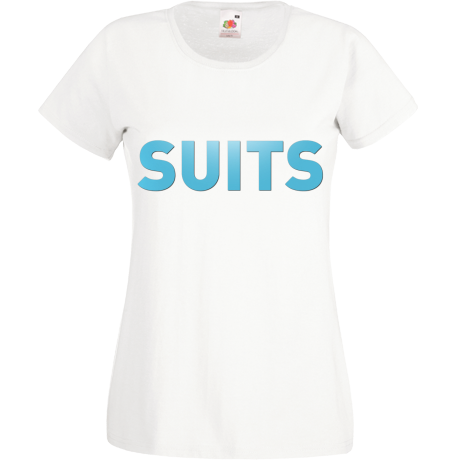 Koszulka damska „Suits Logo”