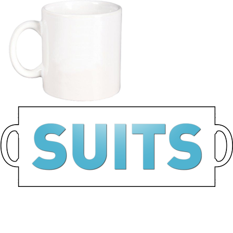 Kubek „Suits Logo”