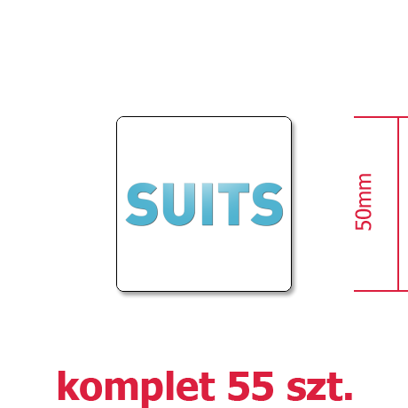 Wlepka „Suits Logo”