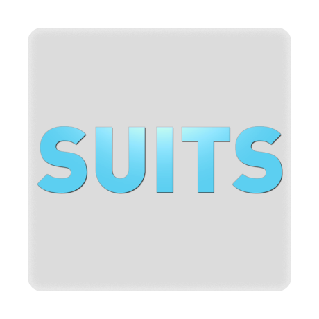 Magnes „Suits Logo”